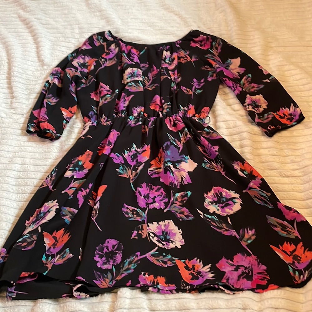 Floral Chiffon Dress